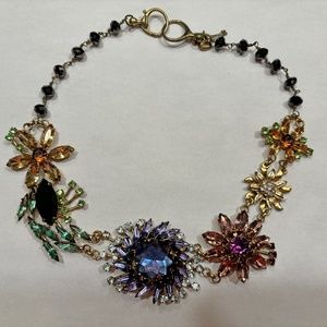 NEW Fossil Jeweled Necklace